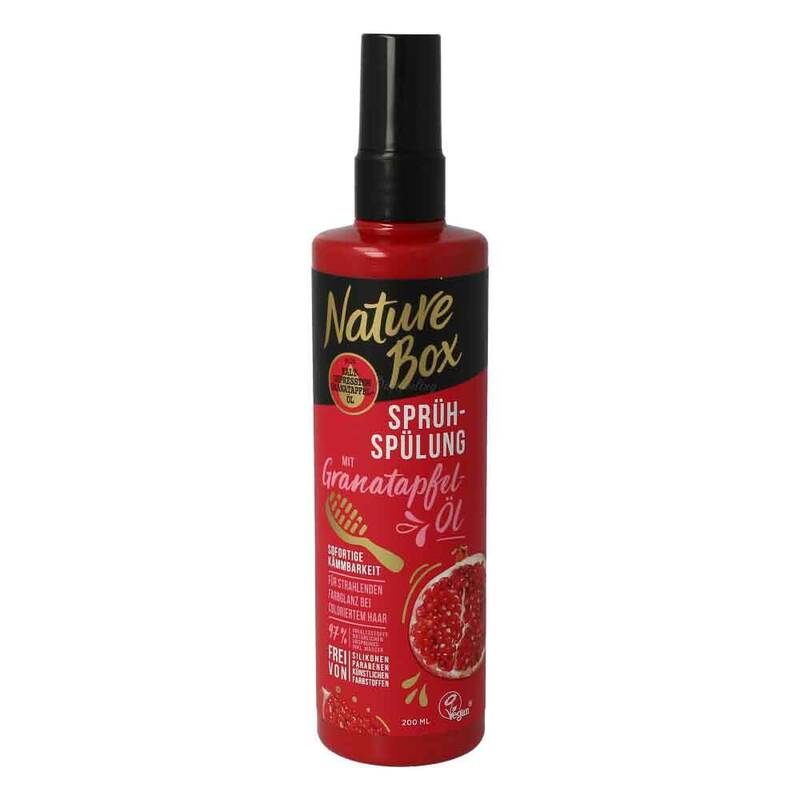 Nature Box Sprüh - Spülung mit Granatapfel - Öl 200 ml