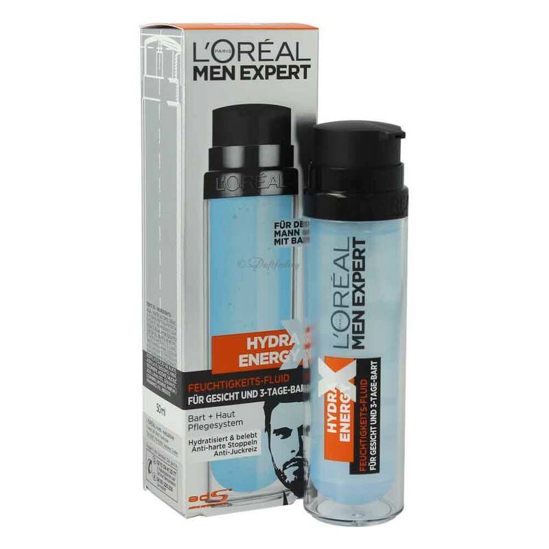 LOréal Men Expert Hydra Energy Feuchtigkeits - Fluid Bart + Haut 50 ml
