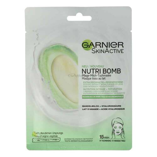 Garnier Skin Active Nutri Bomb Tuchmaske Mandelmilch 28 g