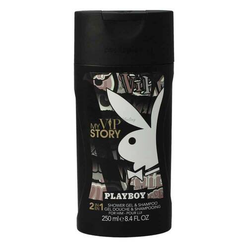Playboy Duschgel + Shampoo 2 in 1 My Vip Story 250 ml