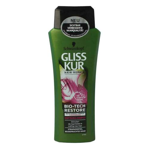 Schwarzkopf Gliss Kur Bio - Tech Restore Kräftigungs-Shampoo 250 ml