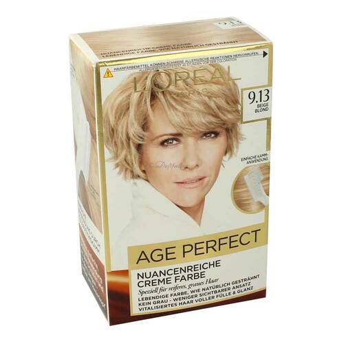 LOréal Age Perfect Nuancenreiche Creme Farbe 9.13 Beige Blond