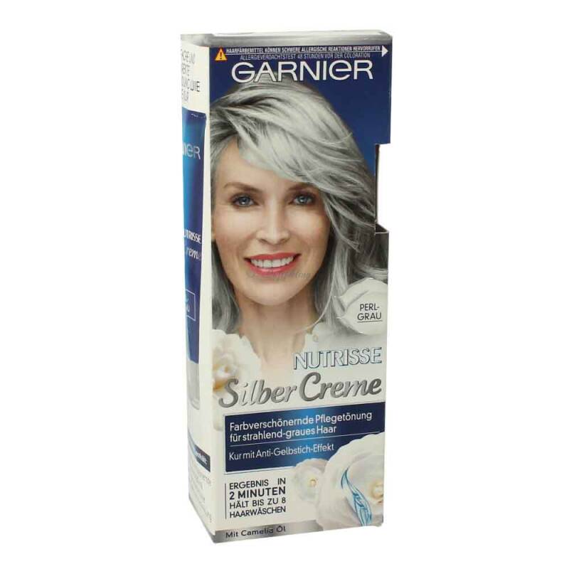 Garnier Nutrisse Silber Creme Perl - Grau