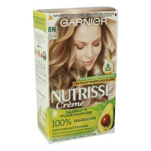 Garnier Nutrisse Creme 8N Nude Natürliches Blond
