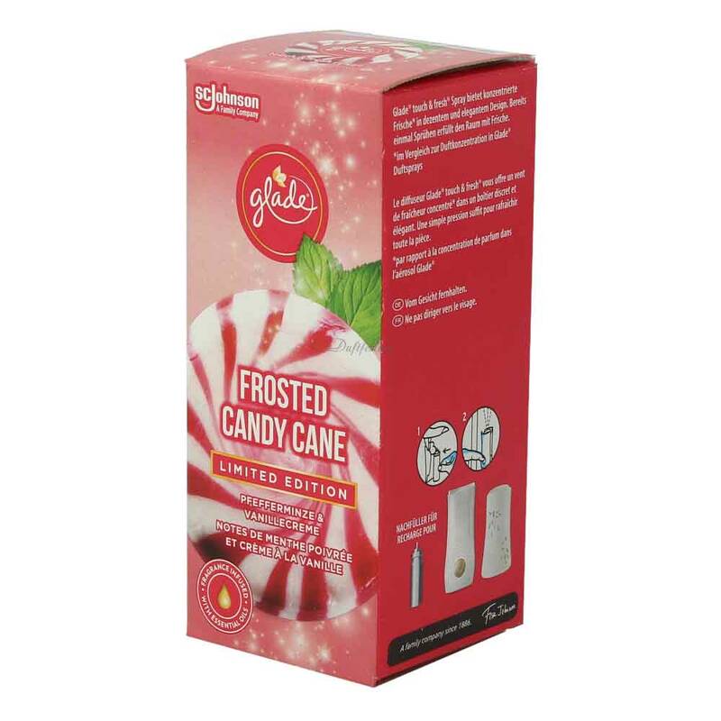 Glade Touch & Fresh Minispray Nachfüller Frosted Candy Cane 10 ml