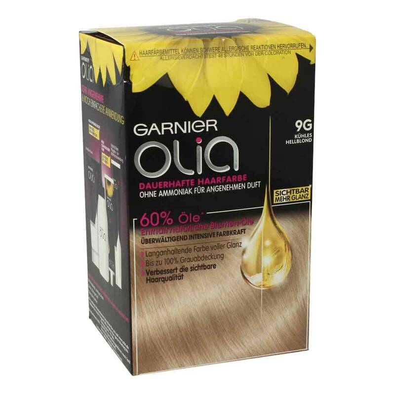 Garnier Olia Dauerhafte Haarfarbe 9G Khüles Hellblond
