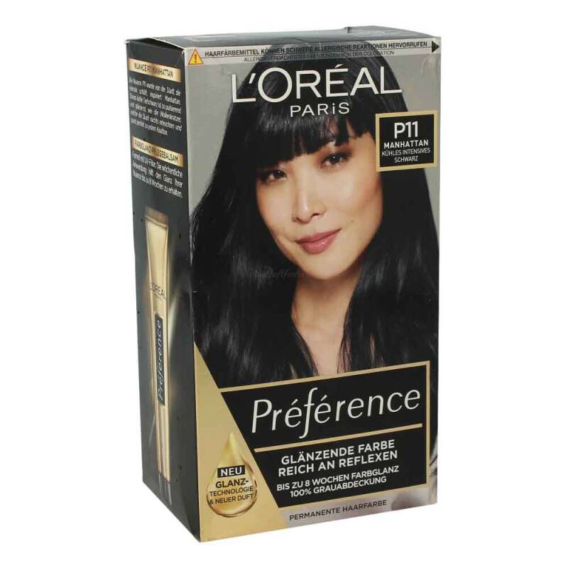 LOréal Preference P11 Manhattan Kühles Intensives Schwarz