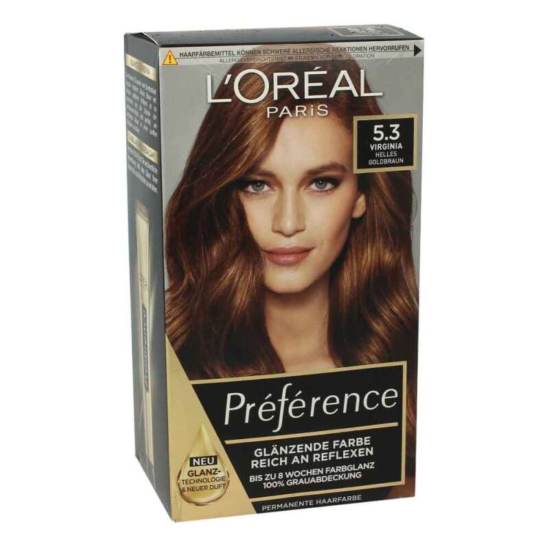 LOréal Preference 5.3 Virginia Helles Goldbraun