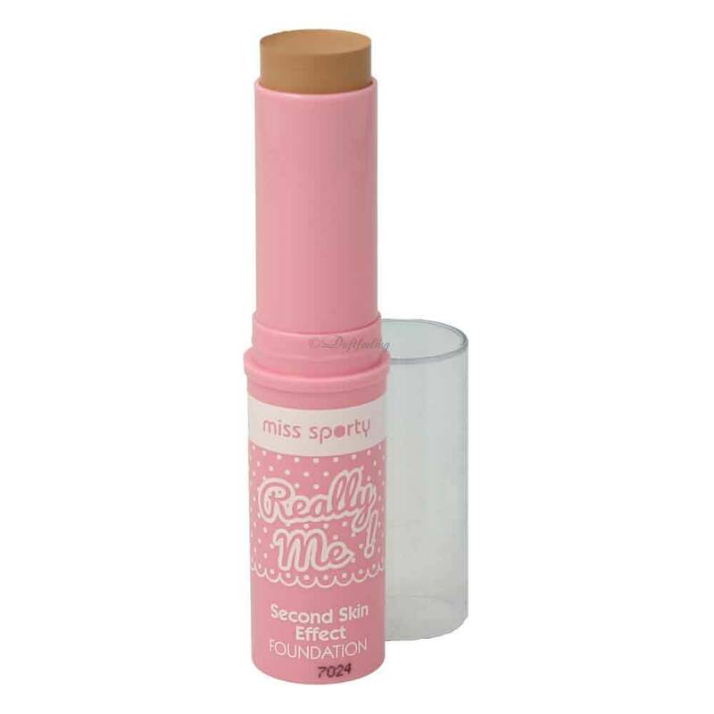 Miss Sporty Really Me Second Skin Effect Foundation, 7 g, Honey