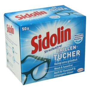 Sidolin Brillentücher 50 Stück