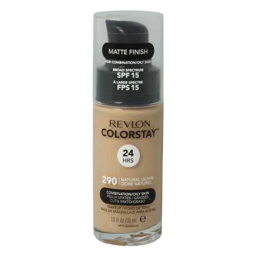 Revlon ColorStay Make-up combi/oily Skin mit Pumpe 290 Natural Ochre