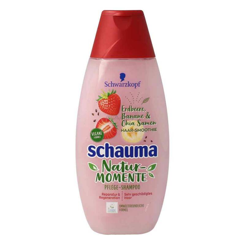 Schauma Shampoo Erdbeere Banane ChiaSamen Smoothie 400ml