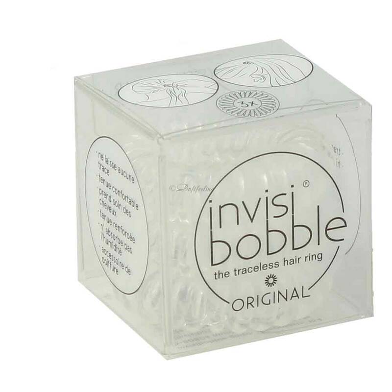 invisibobble Original traceless hair ring Crystal Clear 3er