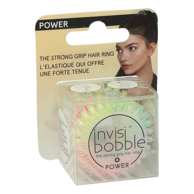 invisibobble Power strong grip hair ring Magic Rainbow 3er