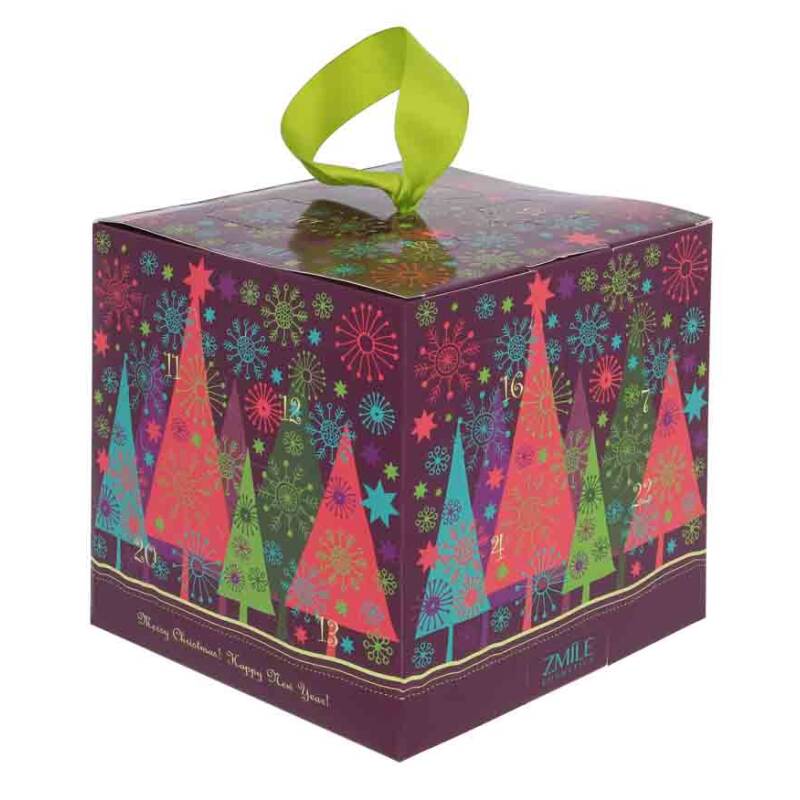 Adventskalender Cube Christmas Trees