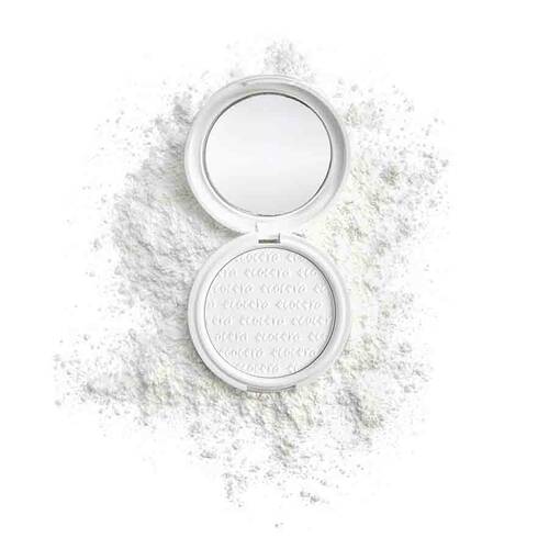 Ecocera Kompaktpuder Reis, Transparenter Gesichtspuder, Hypoallergen Natur Vegan 10 g
