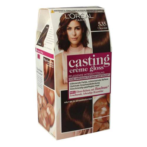 LOréal Casting Creme Gloss Glanz - Balsam mit Haselnuss 535 Chocolat