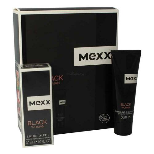 Mexx Black Woman Edt 30 ml + Shower Gel 50 ml Set