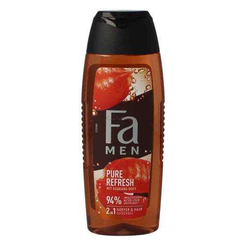 Fa Men Pure Refresh mit Guarana-Duft 2in1 Körper&Haar Duschgel 250 ml