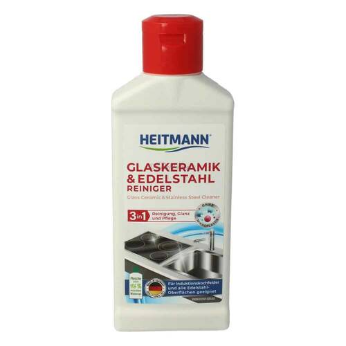 Heitmann Glaskeramik & Edelstahl Reiniger 250 ml