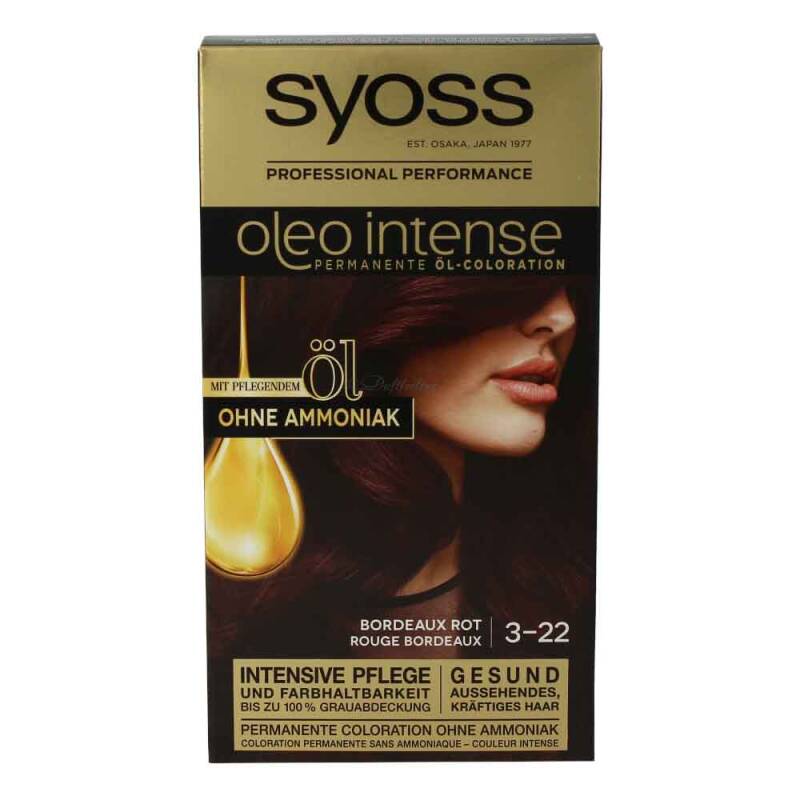 Syoss Oleo Color 3-22 Bordeaux Rot