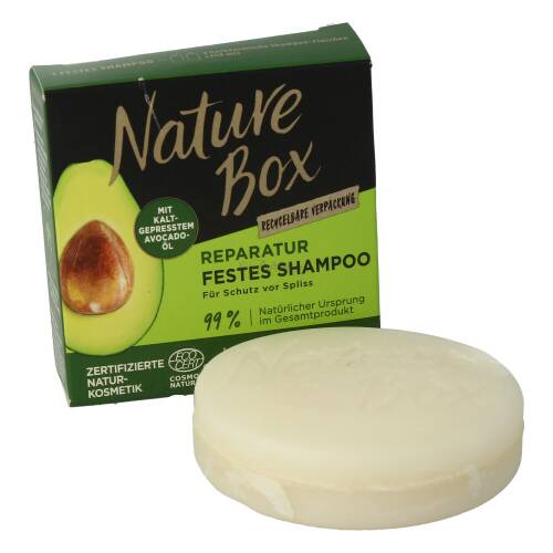Nature Box Fetes Shampoo Reparatur Avocado ÖL 85 g