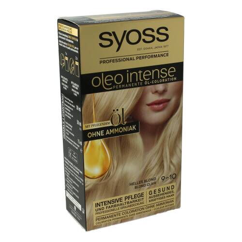 Syoss Oleo Intense Coloration ohne Ammoniak Helles Blond 9-10