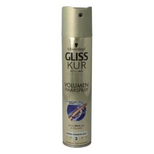 Gliss Kur Haarspray Volumen Stärke 3 250 ml