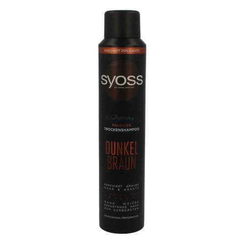 Syoss farbiges Trockenshampoo Dunkelbraun 200 ml