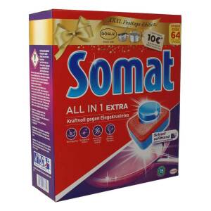 Somat Spülmaschinen Tabs All in1 Extra 64er