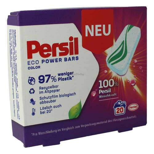 Persil Waschmittel Color Eco Power Bars 20WL 590g