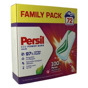Persil Waschmittel Color Eco Power Bars 72WL Family Pack...