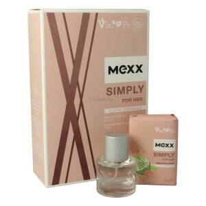 Mexx Simply For Her EDT 20 ml+Soap Bar 75 g