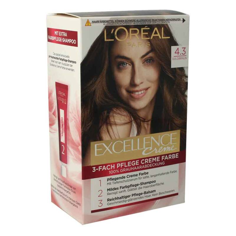 LOréal Paris Excellence Creme 4.3 Goldbraun