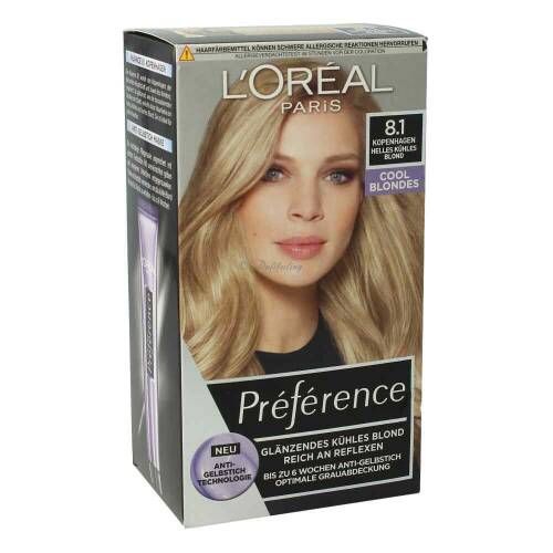 LOréal Paris Preference 8.1 Kopenhagen Helles Kühles Blond