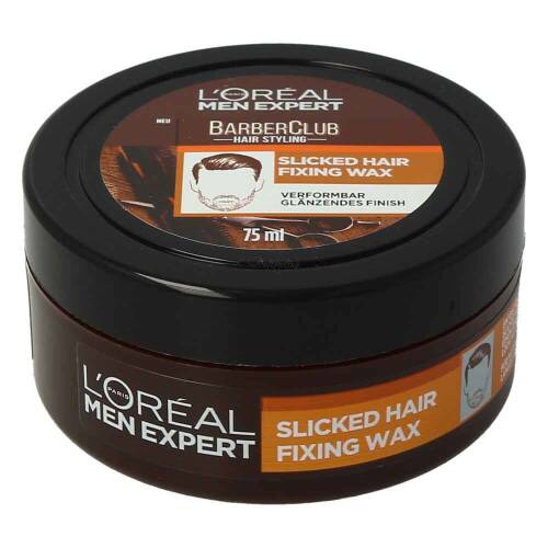 Men Expert Barber Club Slicked Hair Fixing Wax 75 ml