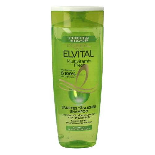 Elvital Multivitamin Fresh Sanftes Tägliches Shampoo 300 ml