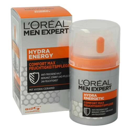 LOréal Men Expert Gesichtspflege für Männer Hydra Energy Comfort Max 50 ml