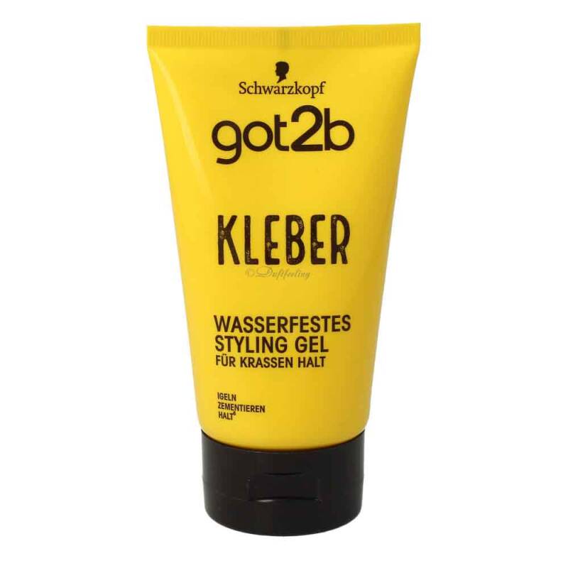 Got2b Kleber Wasserfestes Styling Gel Für Krassen Halt 150 ml