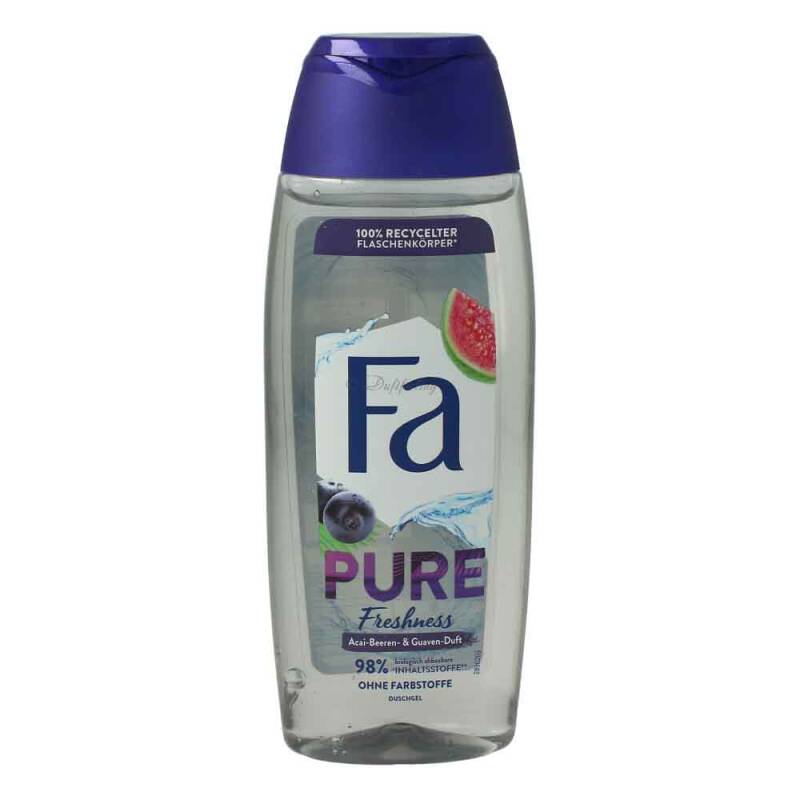 Fa Dusche Pure Freshness Acai-Beeren & Guave 250 ml