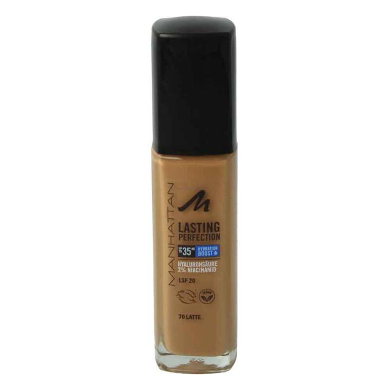 Manhattan Foundation Lasting Perfection 35h 70 Latte 30 ml