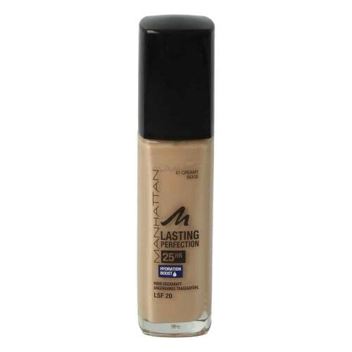 Manhattan Foundation Lasting Perfection 25h 61 Creamy Beige 30 ml