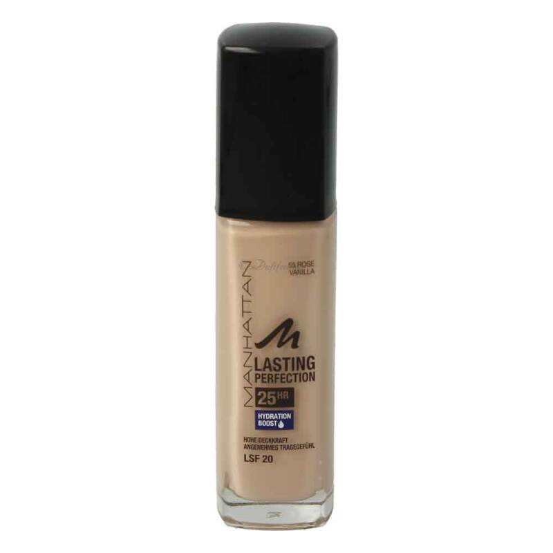 Manhattan Foundation Lasting Perfection 25h 55 Rose Vanilla 30 ml