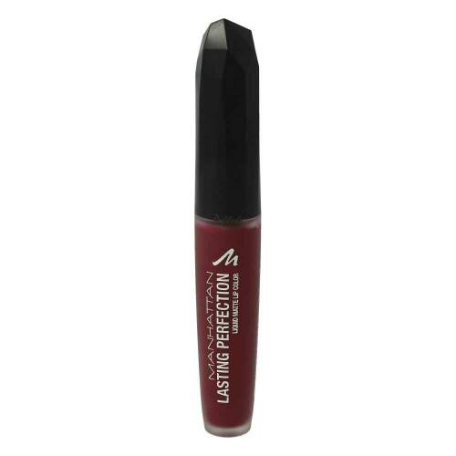 Manhattan Liquid Lipstick Lasting Perfection 600 Statue Of Burgundy 5.5 ml