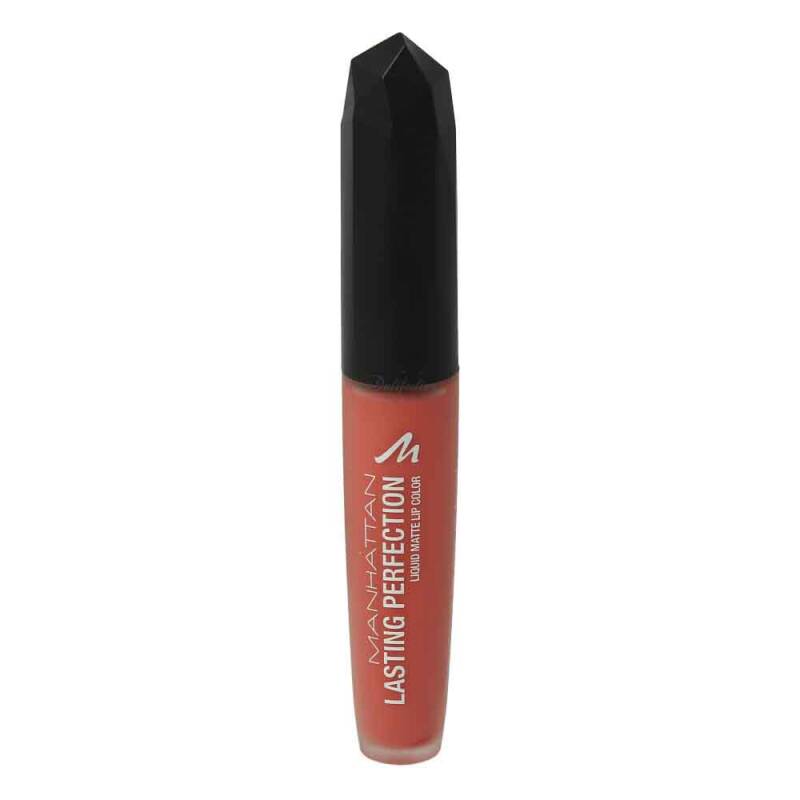 Manhattan Liquid Lipstick Lasting Perfection 350 Coral Sass 5.5 ml