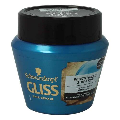 Gliss Kur 2 in 1 Feuchtigkeit Aqua Revive 300 ml