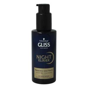 Gliss Kur Night Elixier Ultimate Repair Spender 100 ml