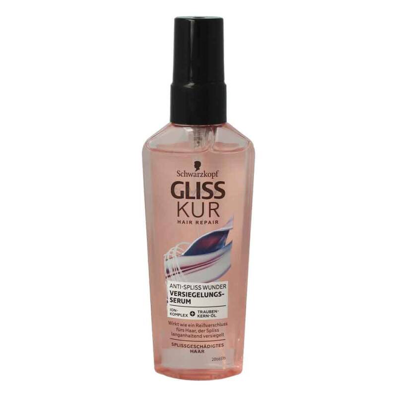 Gliss Kur Versiegelungs Serum Anti Spliss Wunder Spender 75 ml