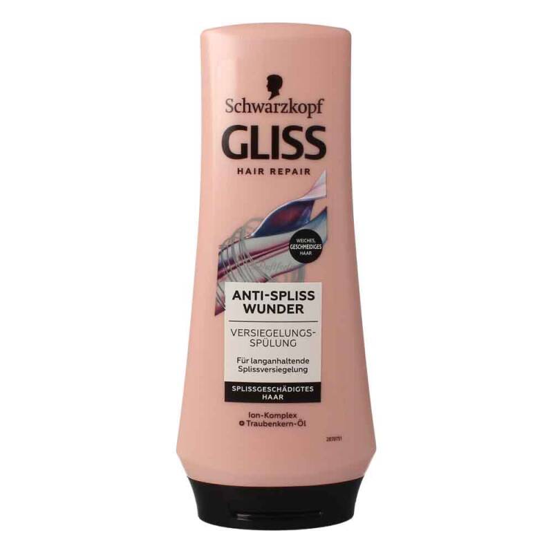 Gliss Kur Spülung Anti - Spliss Wunder Versiegelung 200 ml