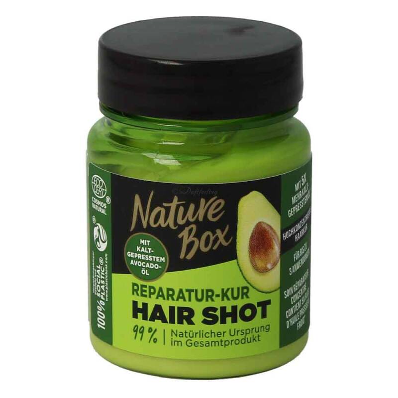 Nature Box Reparatur Kur Hair Shot Avocado Öl 60 ml